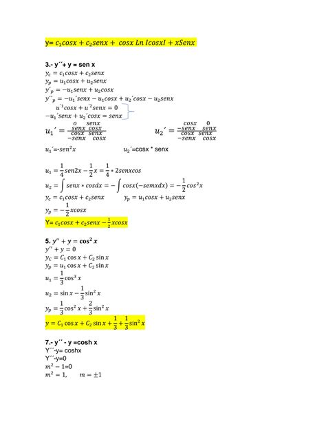 SOLUTION Ejercicios 4 6 Libro Zill Ecuaciones Diferenciales Studypool