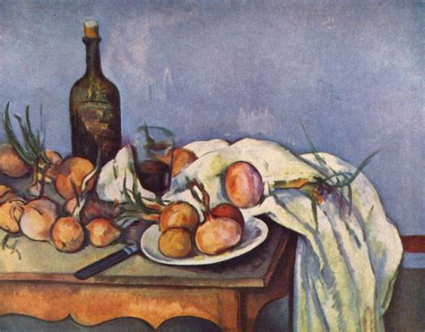 Nature Morte Aux Oignons Par Paul C Zanne Mus E D Orsay Yorck