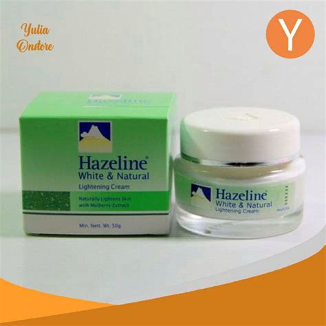 Jual Hazeline White Natural Lightening Cream Hazeline Snow Original