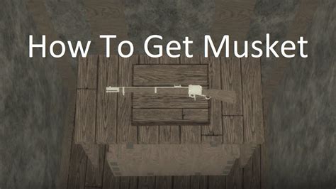 How To Get Musket Saisei Roblox Youtube