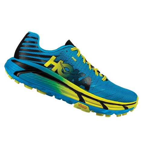 Evo Mafate Mens MAX CUSHIONING Ultra Marathon Trail Running Shoes Cyan