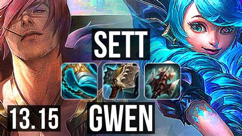 Sett Vs Gwen Top Legendary M Mastery Games Kr Master