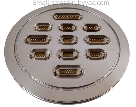 ISO-K160 Flange with D-Sub Connectors Feedthrough