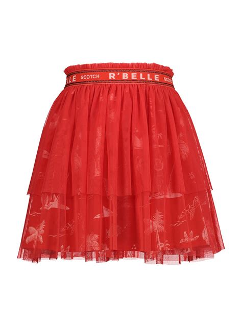 Scotch And Soda Skirt Red For Girls