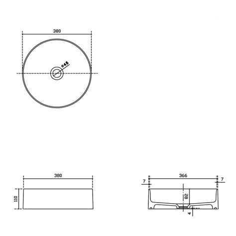 Smartb Round Above Counter Basin Streamline Products