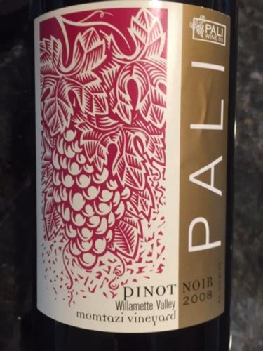 Pali Wine Co Momtazi Vineyard Pinot Noir Vivino United Kingdom