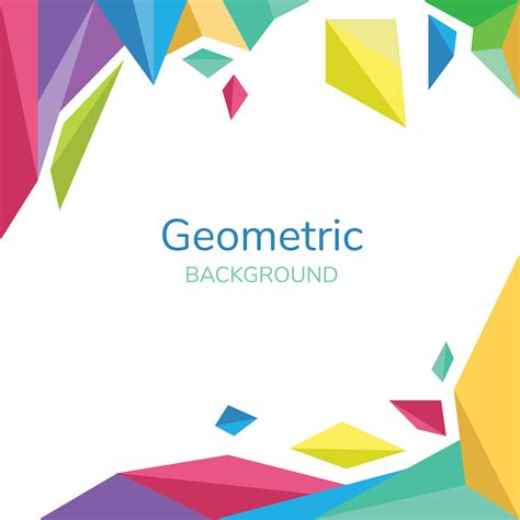 Colorful Geometric Background Design Vector 8650203 Vector Art at Vecteezy