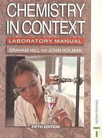 Amazon Chemistry In Context Laboratory Manual