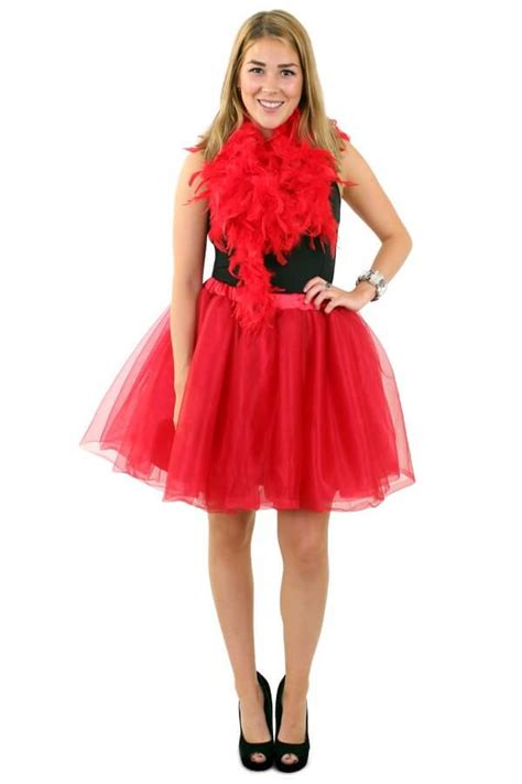 Jupe Tulle Luxe Rouge Bing Bang Folies