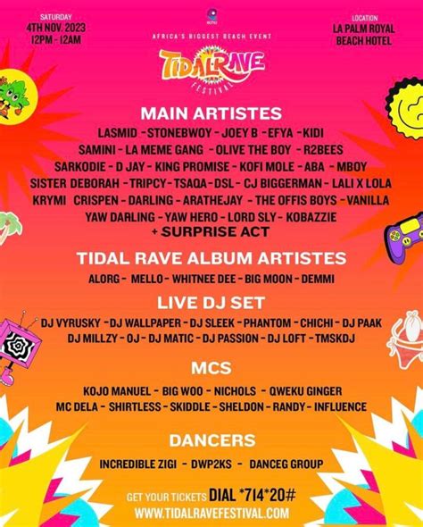 Tidal Rave Festival 2023 Highlights - Theirson Diary