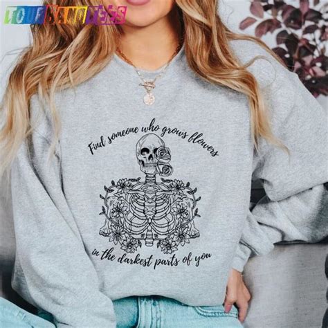 Zach Bryan Sweatshirt Find Someone Who Grows Flowers In The Darkest