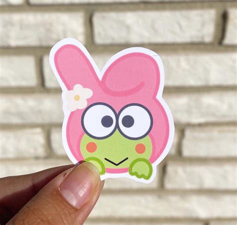 Keroppi sticker | Etsy