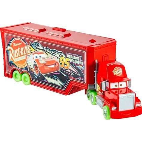 Disney Pixar Cars Glow Racers Transforming Mack Playset