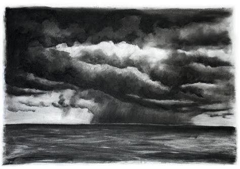 Storm I Drawing by Paul Vosloo | Saatchi Art