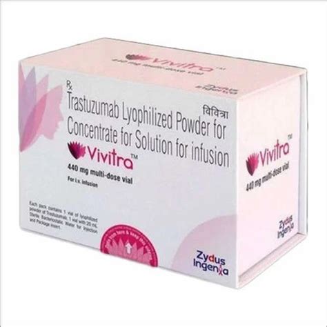 440Mg Trastuzumab For Injection Packaging Size 20 Ml At Rs 24000 Pack