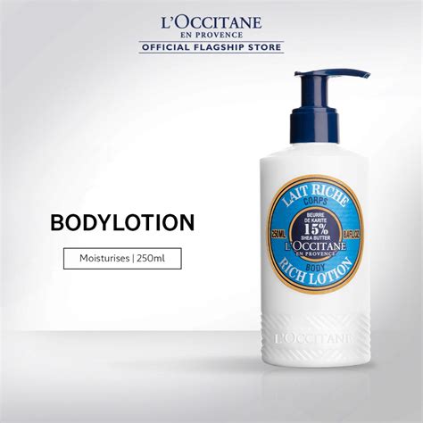 Loccitane Shea Ultra Rich Body Lotion 250ml Shopee Malaysia