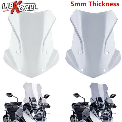 Double Bubble Windshield Windscreen Screen For 2013 2018 BMW R1200GS R