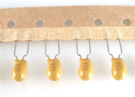 Dipped Tantalum Bead Capacitors Range 047 680uf 5 Pieces Eb4a4 1
