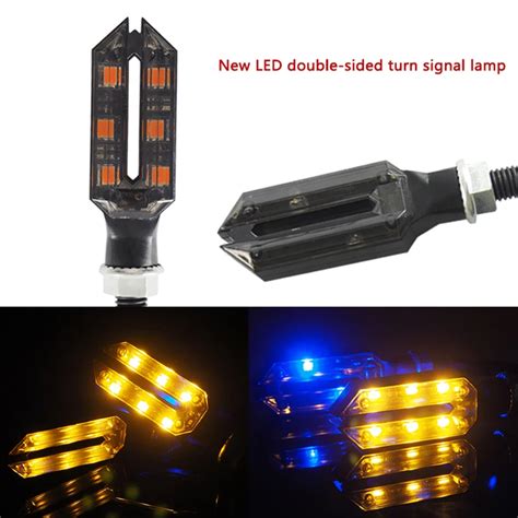 Newest X Universal Flowing Water Flicker Led Motorcycle Turn