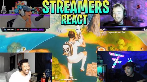 Famous Streamers React To The Best Trickshot Montage Youtube