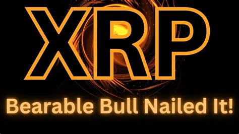 The Bearable Bull Did One Of The Best Videos Ever For The Xrp Community