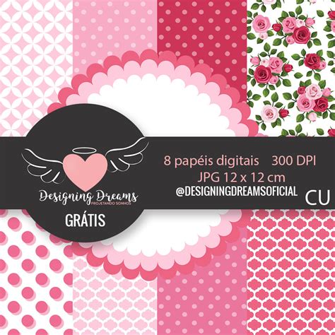 Kits Digitais Shabby Chic Gr Tis Para Baixar Cantinho Do Blog