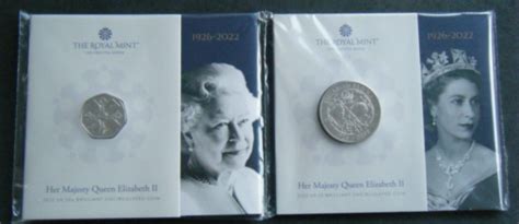 King Charles Iii Uk P And Bu Coin Pair Queen Elizabeth Ii