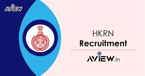 Hkrn Recruitment 2023 Notification Haryana Kaushal Rozgar Nigam