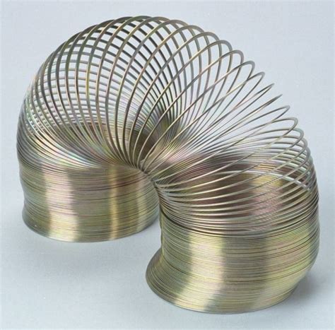 extra large metal slinky physics toy