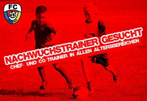 Nachwuchstrainer Gesucht Fc Grimmas Webseite