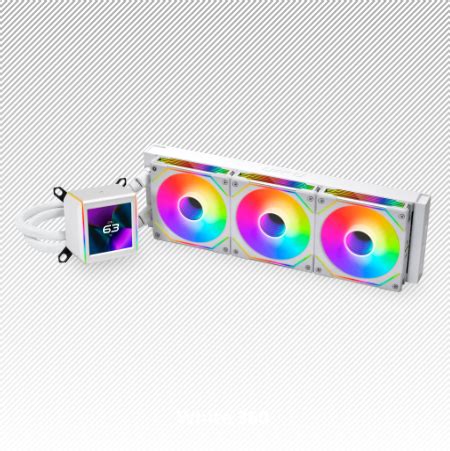 Lian Li Galahad II LCD 360 AIO CPU Liquid Cooler IPS LCD Screen, Asetek ...