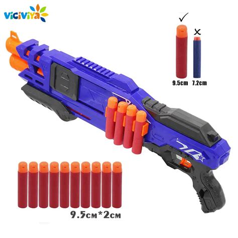 2020 pistola de juguete de bala suave eléctrica para Nerf Darts Blaster