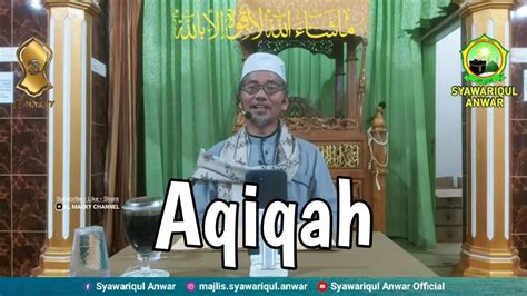 Aqiqah Kitab Fathul Qarib Youtube