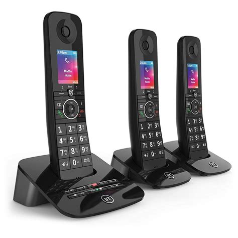 BT 090632 BT Premium Phone with Answer Machine Triple Handset