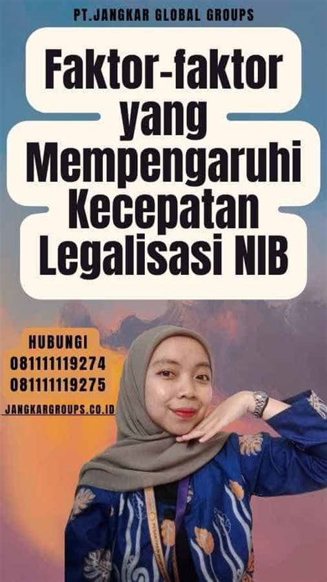 Legalisasi NIB Cepat Terpercaya Jangkar Global Groups