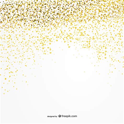 Gold Confetti Vector At Collection Of Gold Confetti Vector Free For Personal Use