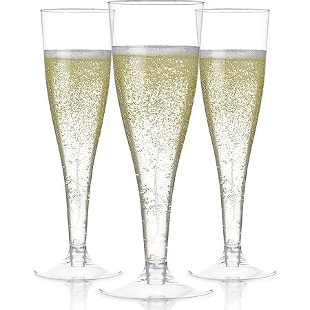 Amazon Gold Glitter Plastic Classicware Glass Like Champagne