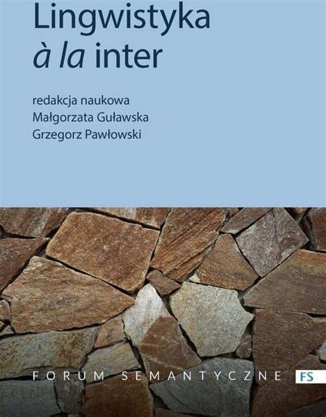 Książka Lingwistyka la inter Status i perspektywy badań