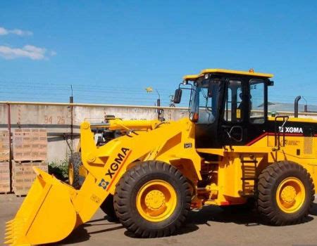 China Factory Direct Price Ton Small Log Loader Xgma Wheel Loader