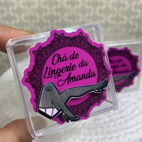 Lembrancinha para Chá de lingerie Elo Produtos Especiais