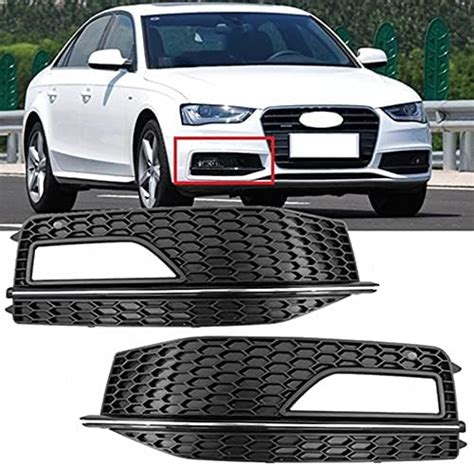 Amazon X Autohaux Pair Front Fog Light Grille Bumper Grill Cover