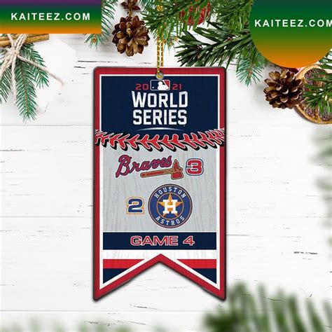 Houston Astros Atlanta Braves Score Game World Series Christmas