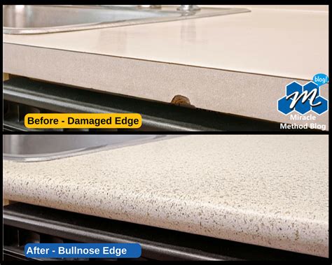 Bullnose Edge Kitchen Countertop Archives Miracle Method Surface