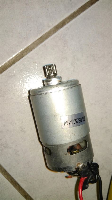 Silnik szczotkowy RS550S 18V - 12626961400 - oficjalne archiwum Allegro