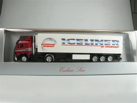 Herpa Exclusiv Mb Sk Iceliner Fruehauf Munderloh No Neu