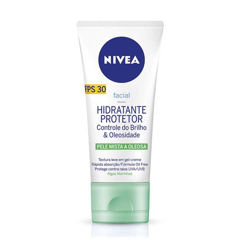 Hidratante Nivea Rosto Pele Oleosa - Creme Hidratante Facial Nivea Visage Beauty Protector Pele Oleosa 50g ...