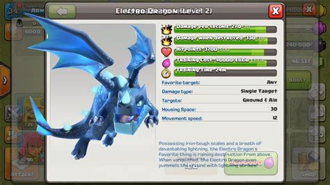 Coc Electro Dragon Levels