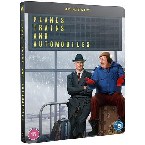 Planes Trains And Automobiles Zavvi Exclusive 4K Ultra HD Steelbook