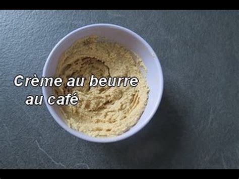 Crème au beurre café recette facile et sans cuisson YouTube