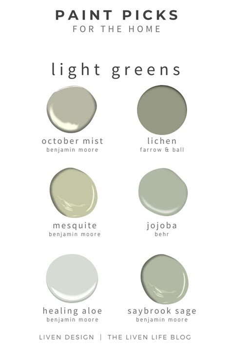 Soft Green Paint Color Green Paint Colors Benjamin Moore Green Paint